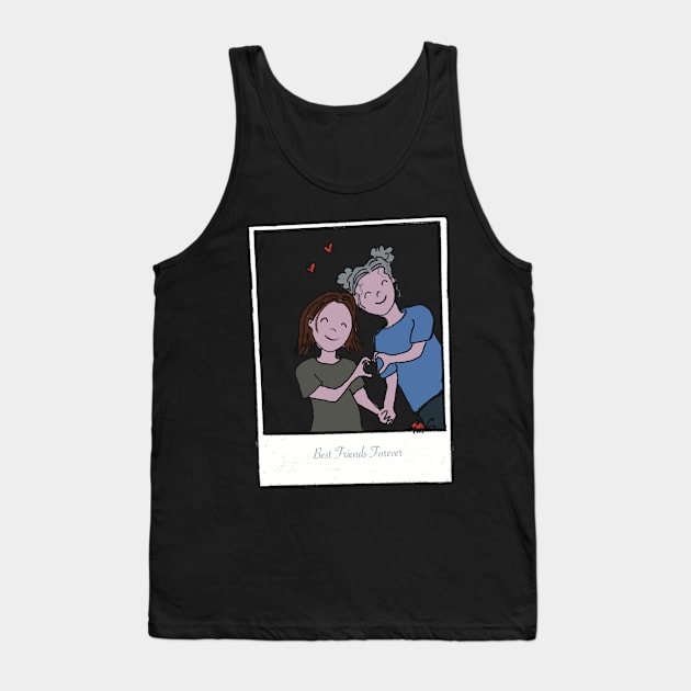 BFF Tank Top by bowserbunch